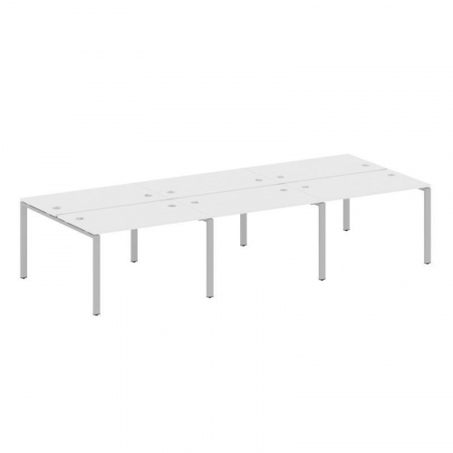 Бенч-система на 6 мест на П-обр. м/к Metal System БП.СМ-6.2 фото 3