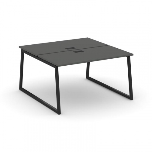 Style Project Рабочая станция 2-х сторон. SN-4T1.DRS-003 Акация Лорка/Металл Антрацит/Заглушка Пласт фото 6