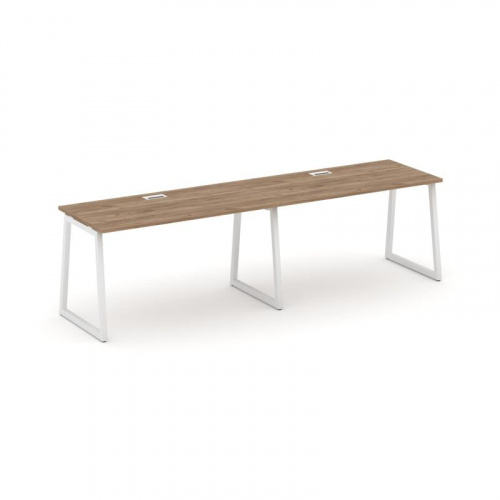 Style Project Рабочая станция 1 сторон. SN-4T1.ORS-023 Акация Лорка/Металл Антрацит/Заглушка Пластик фото 16