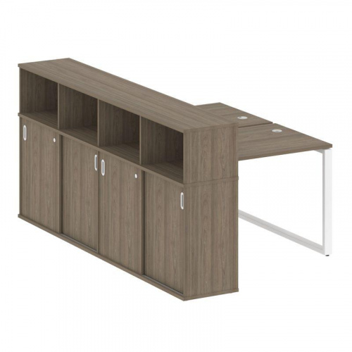 Бенч-система с шкафом-купе на О-обр. м/к Metal System БО.РС-СШК-4.1 фото 8