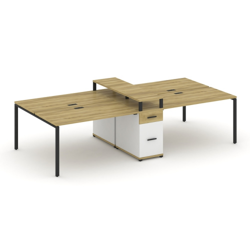 Бенч-система на 4 места с 1 опорной тумбой Concept CN.DRS-439 фото 6