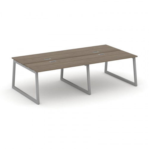 Style Project Рабочая станция 2-х сторон. SN-5T1.DRS-042 Акация Лорка/Металл Антрацит/Заглушка Пласт фото 13