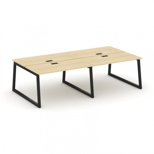 Style Project Рабочая станция 2-х сторон. SN-5T1.DRS-042 Акация Лорка/Металл Антрацит/Заглушка Пласт фото 19