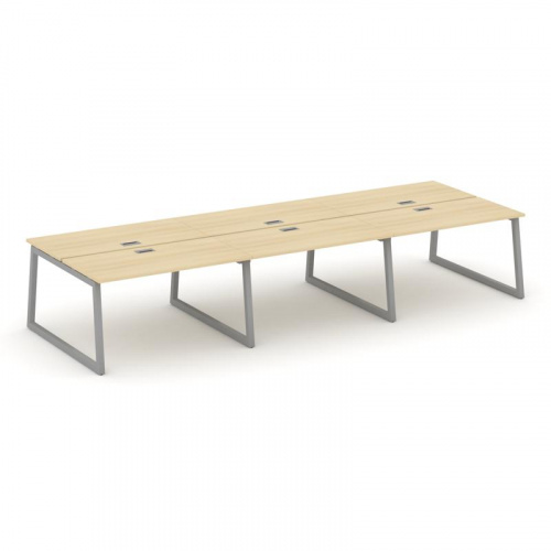 Style Project Рабочая станция 2-х сторон. SN-5T1.DRS-074 Акация Лорка/Металл Антрацит/Заглушка Пласт фото 20