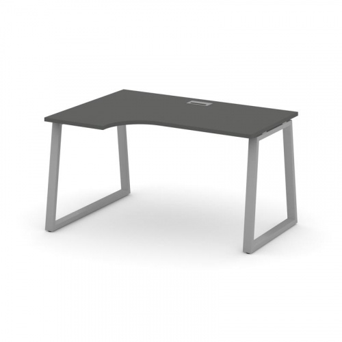 Style Project Стол рабочий эргоном. SN-6T1.SPA-021(L) Акация Лорка/Металл Антрацит/Заглушка Пластик фото 18