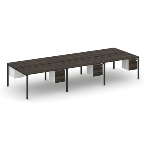 Бенч-система на 6 мест с подвесными тумбами Concept CN.DRS-155 фото 9
