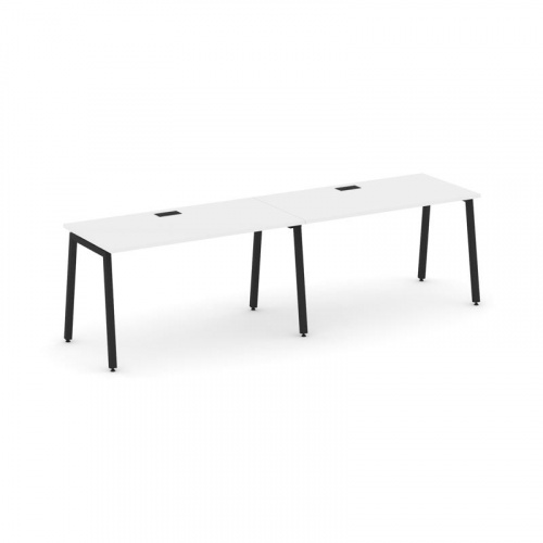 Style Project Рабочая станция 1 сторон. SN-4A.ORS-023 Акация Лорка/Металл Антрацит 2760*800*750 фото 10