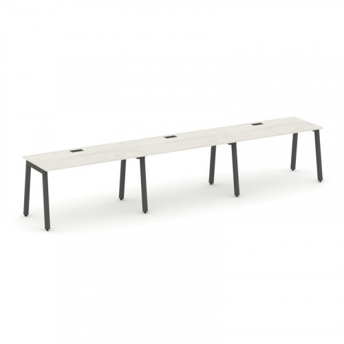 Style Project Рабочая станция 1 сторон. SN-5A.ORS-053 Антрацит/Металл Белый 4140*800*750 фото 19