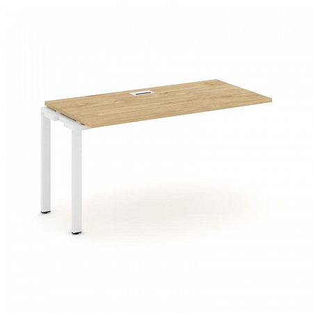 Style Project Проходной наб. элем. SN-6P.ONRS-023 Тиквуд Светлый/Металл Белый 1380*800*750