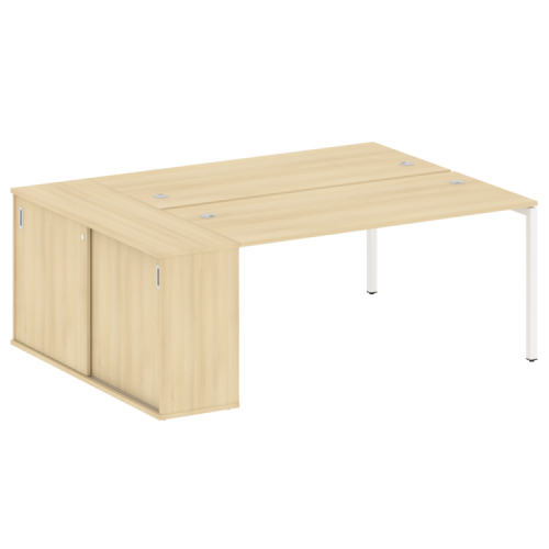 Бенч-система с шкафом-купе на П-обр. м/к Metal System Quattro 40БП.РС-СШК-1.4 фото 10 Бенч-система с шкафом-купе на П-обр. м/к Metal System Quattro 40БП.РС-СШК-1.4 фото 10