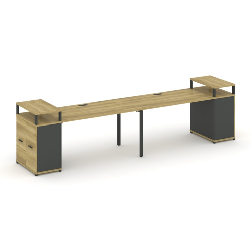 Бенч-система с опорными распашными шкафами Concept CN.ORS-223 фото 4