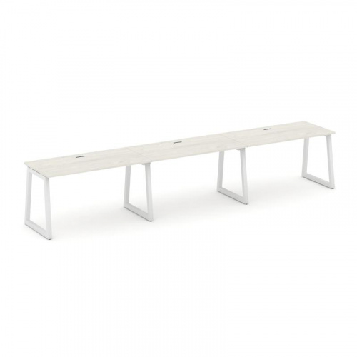 Style Project Рабочая станция 1 сторон. SN-5T1.ORS-032 Акация Лорка/Металл Антрацит/Заглушка Пластик фото 13