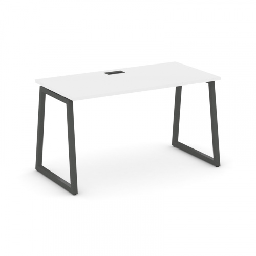 Style Project Стол письменный SN-4T1.SP-001 Акация Лорка/Металл Антрацит/Заглушка Пластик Черный 980 фото 13