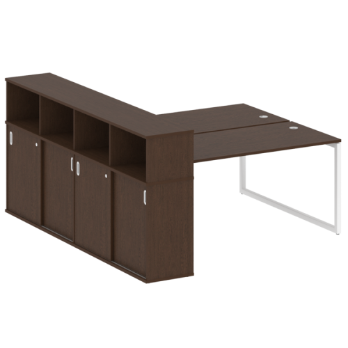 Бенч-система с шкафом-купе на О-обр. м/к Metal System Quattro 40БО.РС-СШК-4.4 фото 5 Бенч-система с шкафом-купе на О-обр. м/к Metal System Quattro 40БО.РС-СШК-4.4 фото 5