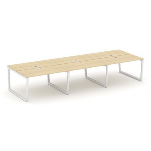 Style Project Рабочая станция 2-х сторон. SN-5T2.DRS-061 Акация Лорка/Металл Антрацит/Заглушка Пласт фото 21