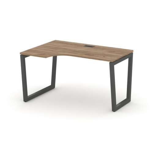 Style Project Стол рабочий эргоном. SN-5T2.SPA-012(L) Акация Лорка/Металл Антрацит/Заглушка Пластик фото 23