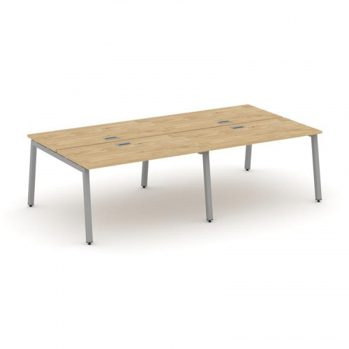 Style Project Рабочая станция 2-х сторон. SN-5A.DRS-054 Дуб Табак/Металл Антрацит 3160*1632*750 фото 5