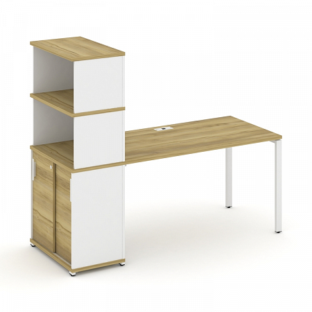 Стол офисный с опорным шкафом-купе Concept CN.SP-243