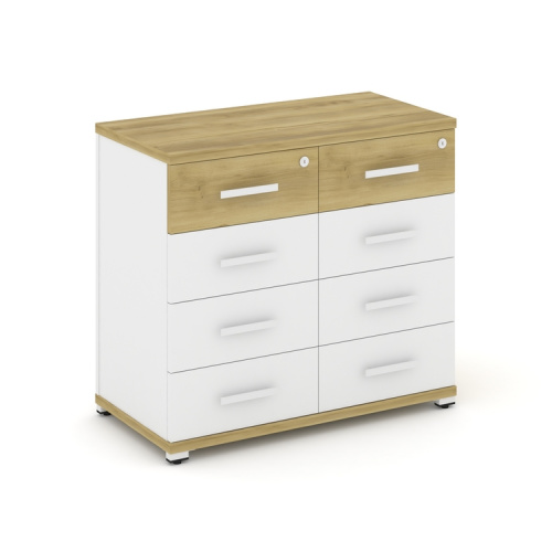 Тумба приставная c 8 ящиками Concept CN.TSP-013 W фото 3