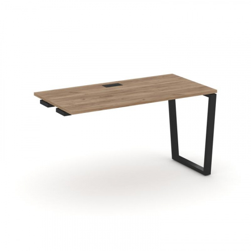 Style Project Стол-приставка к опор. элем. SN-6T2.OPRS-023 Акация Лорка/Металл Антрацит/Заглушка Пла фото 9