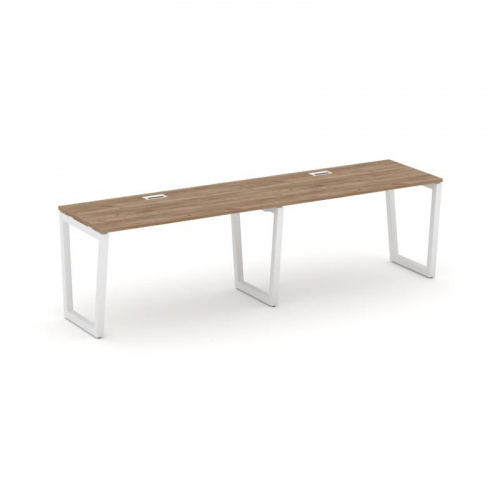 Style Project Рабочая станция 1 сторон. SN-5T2.ORS-014 Акация Лорка/Металл Антрацит/Заглушка Пластик фото 11