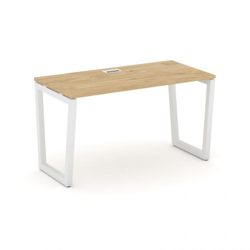 Style Project Стол письменный SN-5T2.SP-012 Акация Лорка/Металл Антрацит/Заглушка Пластик Черный 118 фото 3