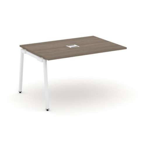 Style Project Проходной наб. элем. перег. стола SN-4A.NSPRG-002 Белый/Металл Белый 1180*980*750 фото 24