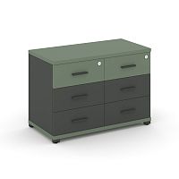 Тумба приставная с 6 ящиками Concept CN.TSP-007 A