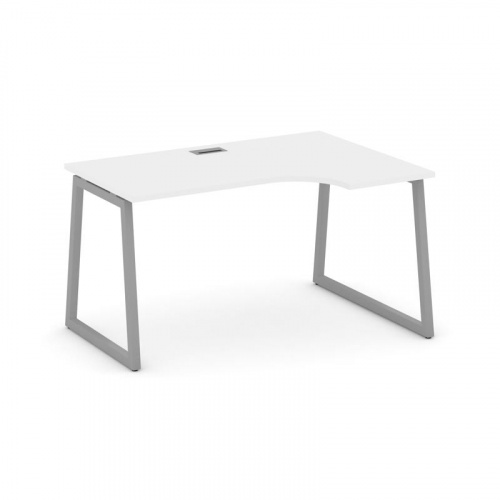 Style Project Стол рабочий эргоном. SN-4T1.SPA-021(R) Акация Лорка/Металл Антрацит/Заглушка Пластик фото 21