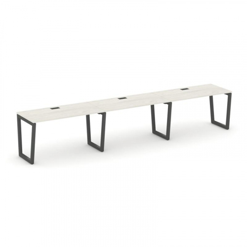 Style Project Рабочая станция 1 сторон. SN-5T2.ORS-042 Акация Лорка/Металл Антрацит/Заглушка Пластик фото 24