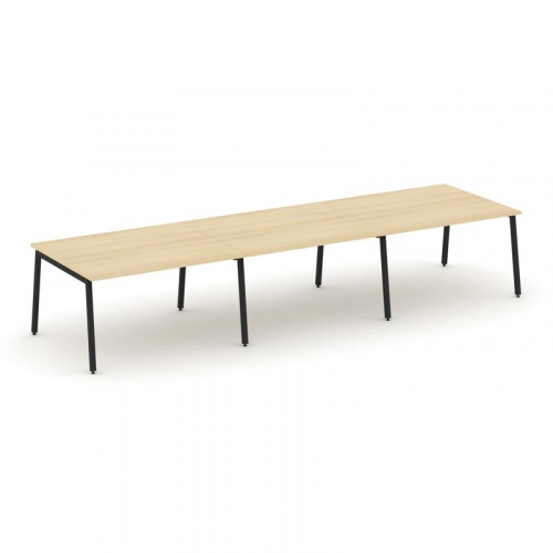 Style Project Стол переговорный SN-4A.SPRG-052.3 Белый/Металл Белый 3540*1180*750 фото 3