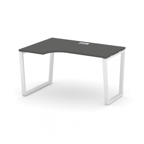 Style Project Стол рабочий эргоном. SN-6T2.SPA-002(L) Акация Лорка/Металл Антрацит/Заглушка Пластик фото 19