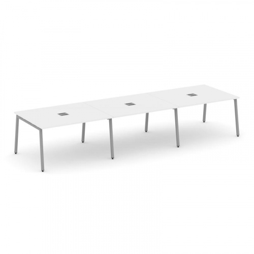 Style Project Стол переговорный SN-4A.SPRG-054 Белый/Металл Антрацит 4740*1180*750 фото 5