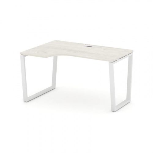 Style Project Стол рабочий эргоном. SN-6T2.SPA-002(L) Акация Лорка/Металл Антрацит/Заглушка Пластик фото 13