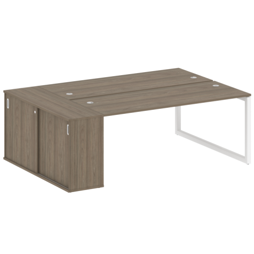 Бенч-система с шкафом-купе на О-обр. м/к Metal System Quattro 50БО.РС-СШК-1.5 фото 3 Бенч-система с шкафом-купе на О-обр. м/к Metal System Quattro 50БО.РС-СШК-1.5 фото 3