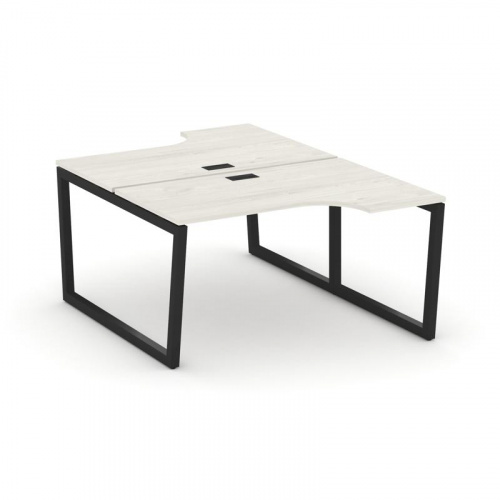 Style Project Рабочая станция эргоном. SN-5T2.DRPA-021 Акация Лорка/Металл Антрацит/Заглушка Пластик фото 7