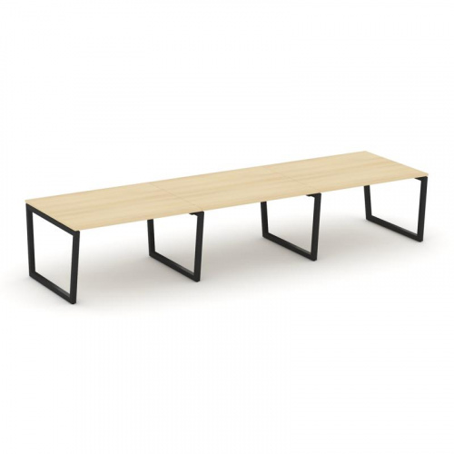 Style Project Стол переговорный SN-5T2.SPRG-054.3 Акация Лорка/Металл Антрацит 4740*1180*750 фото 5