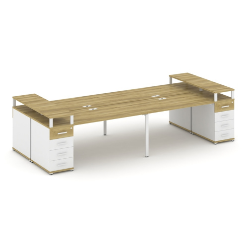 Бенч-система на 4 места с 2 опорными тумбами Concept CN.DRS-443 фото 11