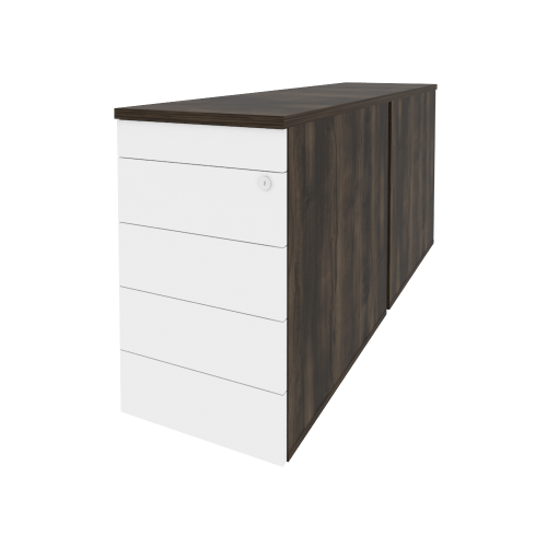 Тумба двойная приставная Onix O.TPO-2.8 (TIP-ON) фото 4