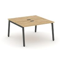 Style Project Рабочая станция 2-х сторон. SN-5A.DRS-011 Тиквуд Светлый/Металл Антрацит 980*1432*750