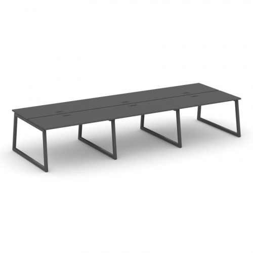 Style Project Рабочая станция 2-х сторон. SN-5T1.DRS-074 Акация Лорка/Металл Антрацит/Заглушка Пласт фото 27