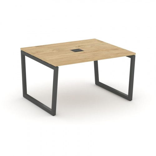 Style Project Стол переговорный SN-5T2.SPRG-032 Акация Лорка/Металл Антрацит/Заглушка Металл Антраци фото 22