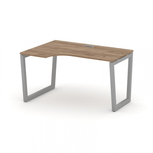 Style Project Стол рабочий эргоном. SN-5T2.SPA-012(L) Акация Лорка/Металл Антрацит/Заглушка Пластик фото 10