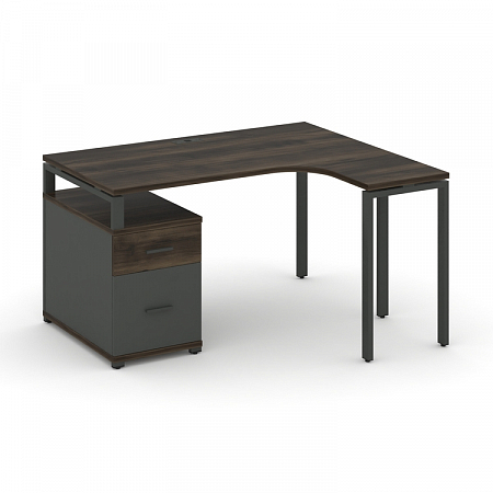 Стол эргономичный с опорной тумбой Concept CN.SA-302(R)