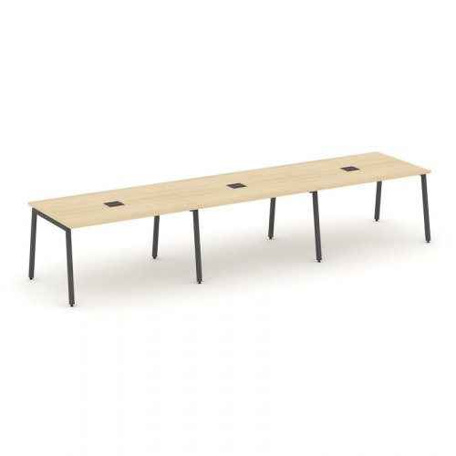 Style Project Стол переговорный SN-4A.SPRG-023 Антрацит/Металл Антрацит 4410*980*750 фото 23