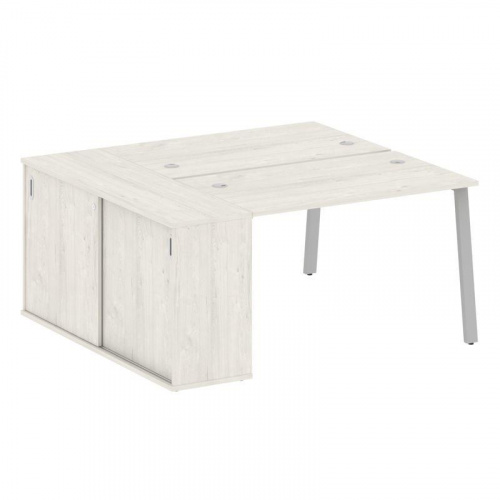 Бенч-система с шкафом-купе на А-обр. м/к Metal System БА.РС-СШК-1.2