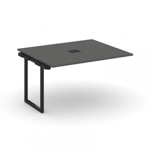 Style Project Проходной наб. элем. перег. стола SN-4O.NSPRG-032 Антрацит/Металл Белый 1180*1180*750 фото 16