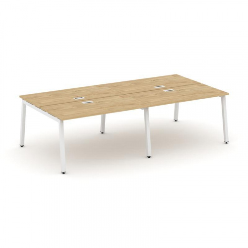 Style Project Рабочая станция 2-х сторон. SN-5A.DRS-054 Дуб Табак/Металл Антрацит 3160*1632*750 фото 19