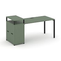 Стол офисный с опорным распашным шкафом Concept CN.SP-224