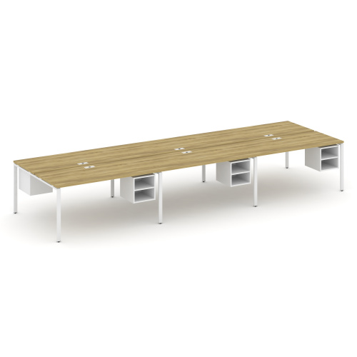 Бенч-система на 6 мест с подвесными тумбами Concept CN.DRS-148 фото 11